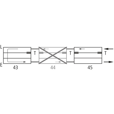 Konwektor Kermi Konvektor Typ32 BH210x133x4200mm QN4733, weiß, 6bar, m. Abd., AB Uni.