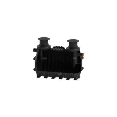 Separator tłuszczu EasyClean ground Standard (T:615-1110mm), NS 35, do zabudowy w ziemi, właz kl. D, z funkcją Lock&Lift