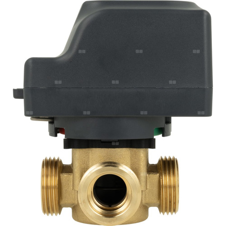 3-drogowy zawór strefowy AZV 647, DN20, G1'' kątowy, Kvs 5,5, 230 V AC, AB-B