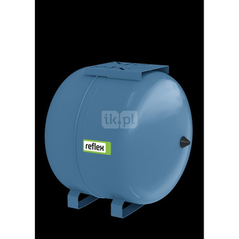 Naczynie wzbiorcze REFLEX HW 50, pojemność 50 l, 10 bar / 70'C, kolor niebieski, do instalacji  C.W.U.