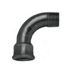 Łuk długi 90' ODLEWNIA ZAWIERCIE G4/13/1 żeliwo (czarne) 1 1/2'' (GW x GZ)