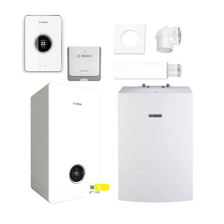 Pakiet: Gazowy kocioł kondensacyjny wiszący PAK GC5700iW24P+WD160+2581+CT200b+K20RF