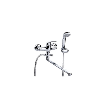 GALEO Bateria wannowa/umywalkowa ścienna z akcesoriami