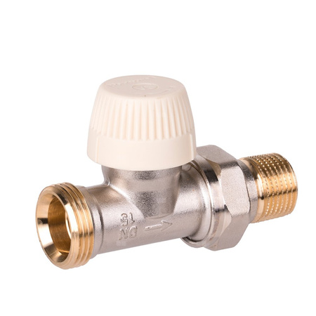 Zestaw do grzejników bocznozasilanych: głowica Thera-6 T3019 + zawór grzejnikowy, prosty, 1/2" V2026DSX15 (GZ/GZ) + zawór powrotny, prosty, 1/2" V2427D0015