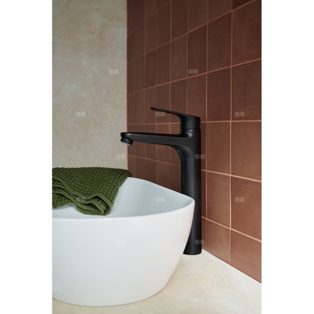 OTAVA BATERIA UMYWALKOWA NABLATOWA STOJĄCA, CZARNA + CLICK CLACK