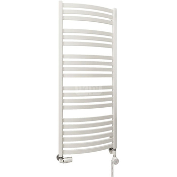 Grzejnik drabinkowy Concept By TERMA Sydney, podłączenie SX, wym. 710 x 600 mm, kolor biały drogowy RAL9016, moc 388W