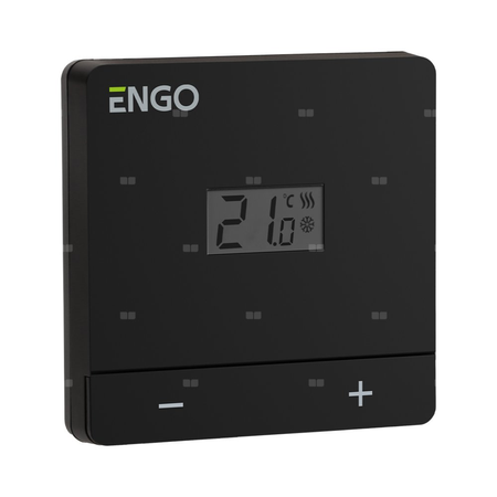 Termostat ENGO CONTROLS EASY-24B trój-/czteroprzewodowy zasilanie 24 v AC włącz/wyłącz 5-35'C 230 V 3 A