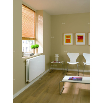 Grzejnik płytowy Kermi®X2® Plan-V typ 30 705x157x1305 hig., biały, 10 bar, zaw. lewy, bez osł.