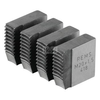 Noże gwintujące M 20 x 1,5, Zestaw