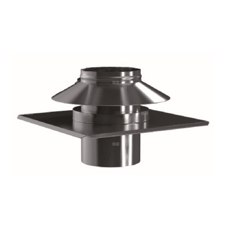 Płyta dachowa przepustowa MK ŻARY A DH KOMBI BP fi 80 mm stal nierdzewna