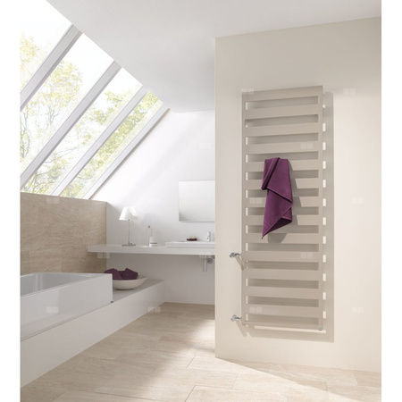 Grzejnik drabinkowy KERMI Casteo-D BH, wym. 1259 x 750 mm, kolor biały, moc 774W