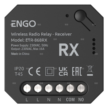 Odbiornik dodatkowy do przekaźnika bezprzewodowego EngoLink ETR-868