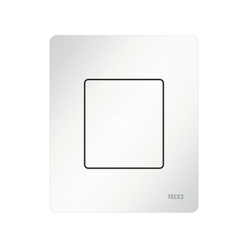 Przycisk spłukujący do stelaża do pisuaru (Mechaniczny) TECE solid metal, kolor biały połysk