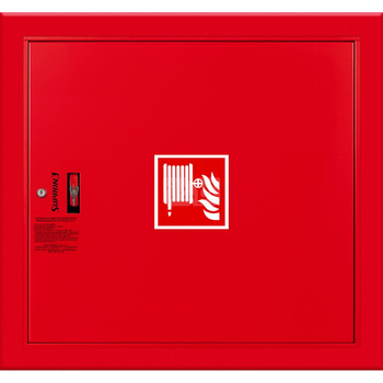 Hydrant DN 25 wnękowy, wąż 20 m, zamek patent, RAL 3000