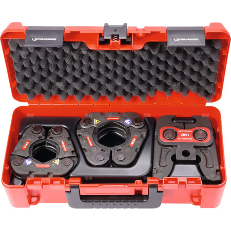 Zestaw szczęk łańcuchowych M42-54 + szczęka pośrednia ZBS1 w walizce