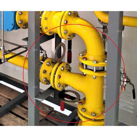 Zaślepka okularowa DN80 do stacji