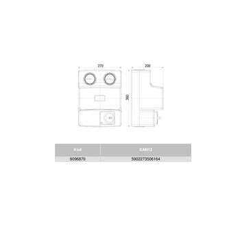 PROFFmix Grupa pompowo-mieszająca bez pompy