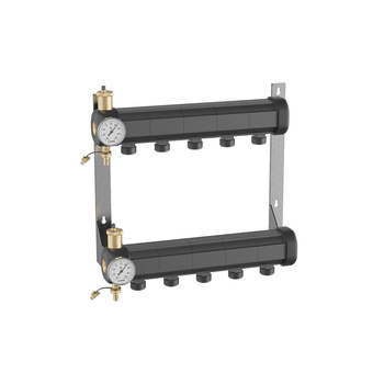 Kompletny rozdzielacz geotermalny O11/4" x 5 obwodów