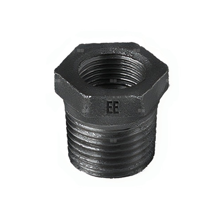 Przedłużka redukcja ODLEWNIA ZAWIERCIE N4/45/241 żeliwo (czarne) 1 1/4'' x 1'' (GZ x GW)