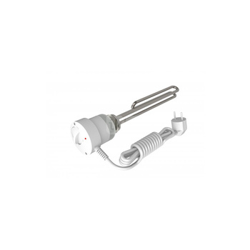 Grzałka elektryczna ELEKTROMET EJK mini 1500 do zasobników, moc 1,5 kW, biały, rozmiar 1 1/2''