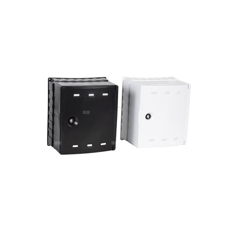Skrzynka gazowa na zawór, 300x340x200, naścienna, z tworzywa - antracytowa