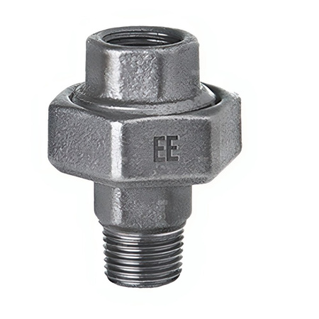 Śrubunek ODLEWNIA ZAWIERCIE U12/60/341 żeliwo (ocynk) 2 1/2'' (GW x GZ)