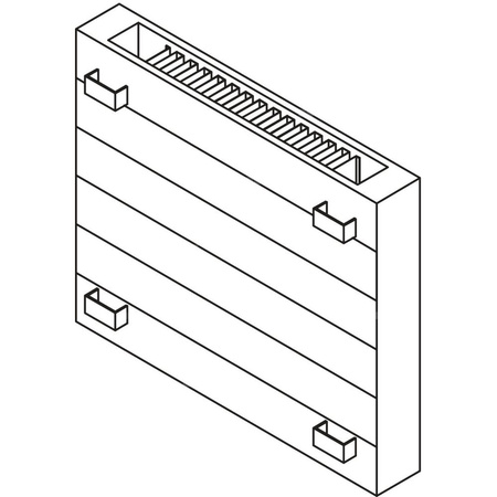Kermi ściana grzewcza HHV21 700x72x4000 pozioma,RAL9016,6bar,bez osł.,prawa,L540