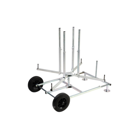 TECEfloor - Rozwijak do rur na kółkach do 800 m