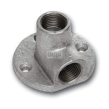 Kolano 90' SANHA 471#, żeliwo (ocynk galwaniczny/elektrolityczny) (ocynk), 1/2'' (GW)