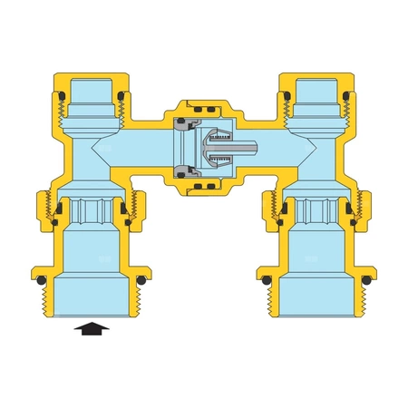 Obejście różnicowe do rozdzielaczy 3/4" GZ