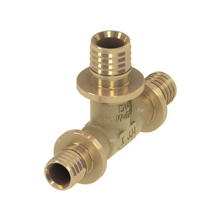 Trójnik TECE flex redukcja 90' mosiądz 50 mm x 32 mm x 50 mm (końcówka wtykowa x końcówka wtykowa x końcówka wtykowa)