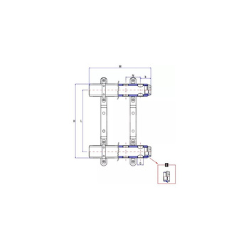 Rozdzielacz ogrzewania RUMET 71A 11 obwodowy