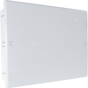 Plastikowa szafka do rozdzielacza wody użytkowej ADM, 6 punktów poboru, 310 X 430 X 88 mm