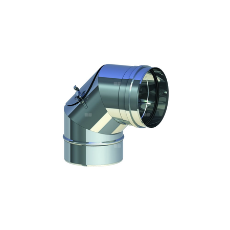 SP Kolano spalinowe z rewizją 87' DN 130