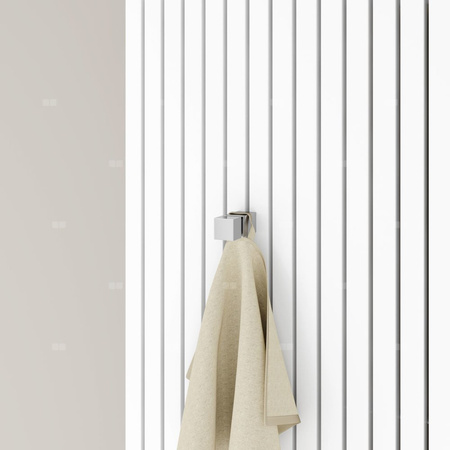 Grzejnik dekoracyjny Kermi®Carré Plus® 1400x295x86, 871W, podł. 6998, RAL 9016 SG