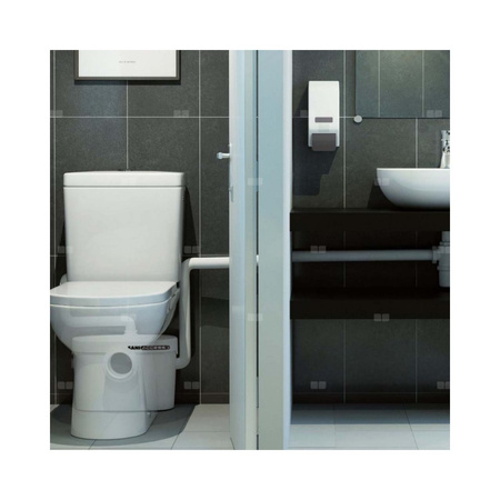 SANIACCESS 2 - Rozdrabniacz z łatwym dostępem serwisowym (WC, umywalka)