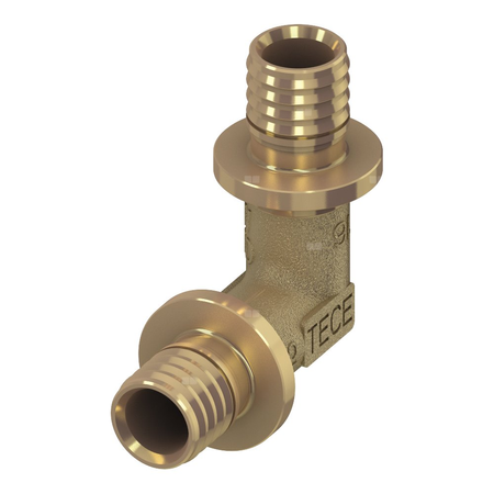 Kolano 90' TECE flex, mosiądz, 14 mm (zz x zz)