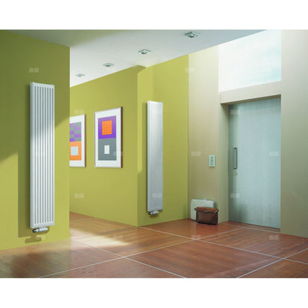 Grzejnik KermiX2 Verteo Profil typ 21 1200x64x700 biały, 10 bar, z osłonami bocznymi