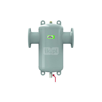 Separator mikropęcherzy REFLEX D 125, 10 bar / 110'C, DN125/PN16, kolor: szary