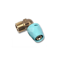 Kolano 90' SANHA 3fit Push dwuczęściowy, Cu, 16 mm x 1/2'' (ww x GZ)