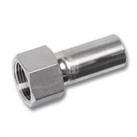 Przejściówka SANHA NiroSan Press, stal nierdzewna, 18 mm x 3/4'' (zz x GW)