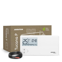 AURATON Tucana P - Tygodniowy, przewodowy regulator temperatury (jednoczujnikowy)