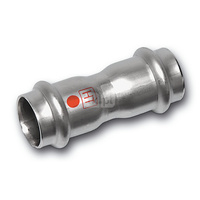 Mufa SANHA NiroTherm Industry, stal nierdzewna, 88,9 mm (zw x zw)