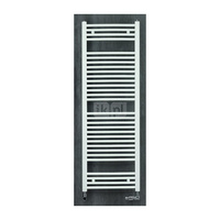 Grzejnik drabinkowy ZEHNDER Virando Bow, wym. 786 x 493 mm, kolor biały RAL9016, moc 398W
