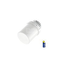 Zestaw do grzejników dolnozasilanych: głowica termostatyczna Thera-6 T3019 + zawór podwójny Verafix VK z funkcją odwodnienia, prosty, 1/2", V2471DY15A