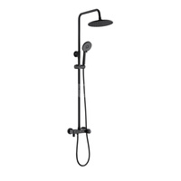 Zestaw natrysk. DECOR BLACK