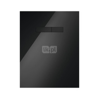 TECElux - górne obudowy szklane z ręcznym mechanizmem uruchamiającym, szkło czarne