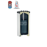 Podgrzewacz FLAMCO MEIBES z wężownicą, 160 l, Spiralny, Powlekanie, 10 / 16