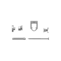 Zestaw mocowań do domów prefabrykowanych Kermi 1WA 30 mm, typ 11 - 33