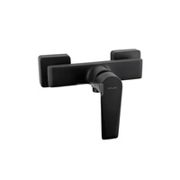 ESTO BLACK Bateria natryskowa ścienna